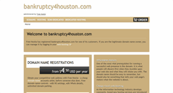 Desktop Screenshot of bankruptcy4houston.com