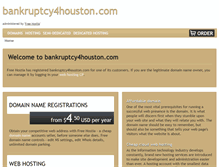 Tablet Screenshot of bankruptcy4houston.com